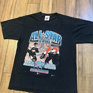Vintage NHL All Star Game 2001 T Shirt Men's‎ Large